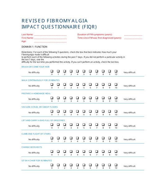 How to Use a Fibromyalgia Questionnaire Effectively