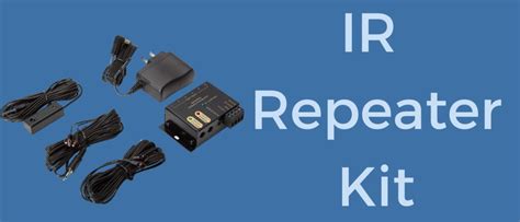 How to Use an IR Repeater Kit