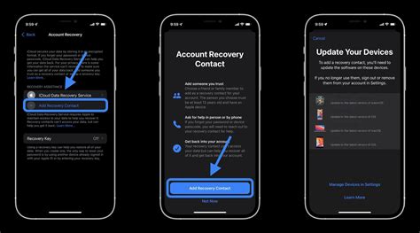 How to Use iCloud Account Recovery in iOS 15, iPadOS 15, and macOS 12 Monterey