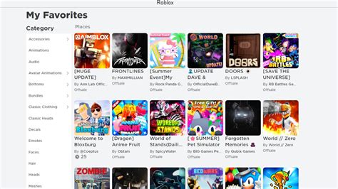 How to View Favorites on Roblox Mobile - Prima Games
