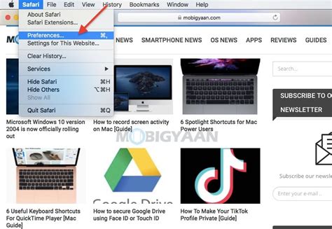 How to View Source Code of a Webpage in Safari on Mac