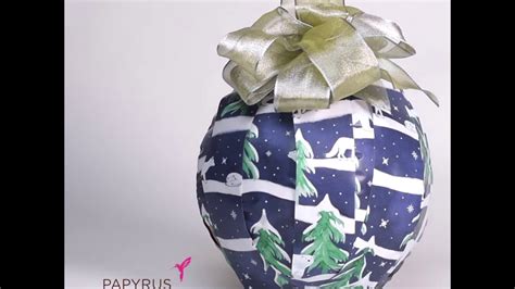 How To Wrap A Ball From Papyrus - Youtube