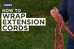 How to Wrap an Extension Cord in Figure 8