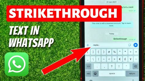 How to Write Strikethrough in WhatsApp
