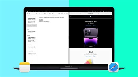 How to access other apps in Split View on Mac