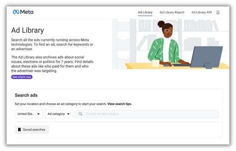 How to access the Ad Library