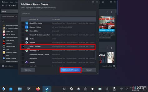 How to add Minecraft as a non-Steam game
