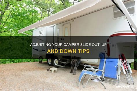 How to adjust a slide out on a camper