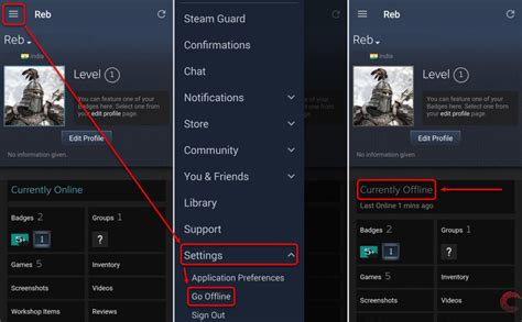 How to appear offline on Steam