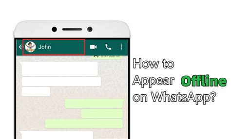 How to appear offline on WhatsApp