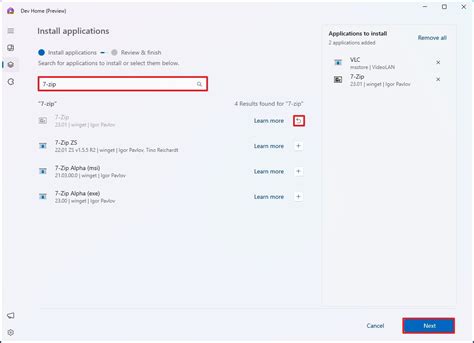 How to batch install apps using graphical tools