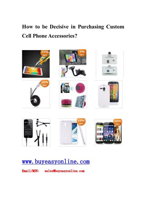 How to be Decisive in Purchasing Custom Cell Phone Accessories?