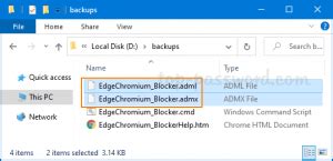 How to block Windows Update from installing Edge Chromium using Blocker Toolkit