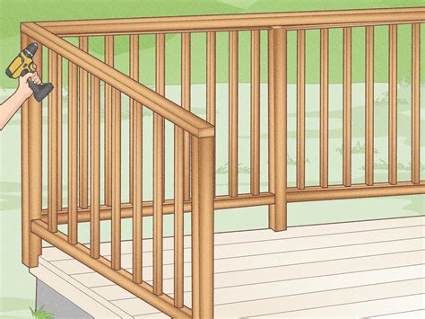 How to build a deck railing