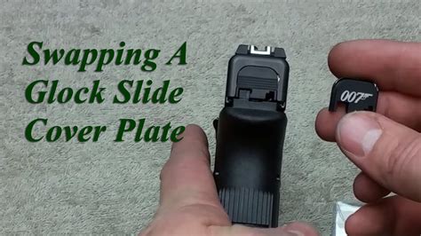 How to change Glock Slide Cover Plate, Tutorial - YouTube
