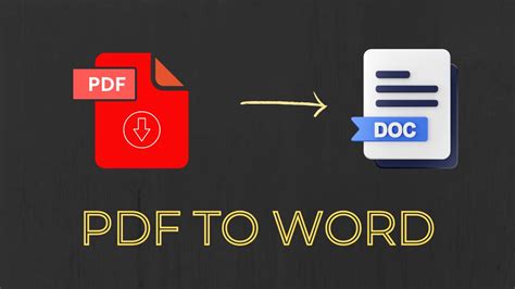How to change PDF Files to Word Documents Online