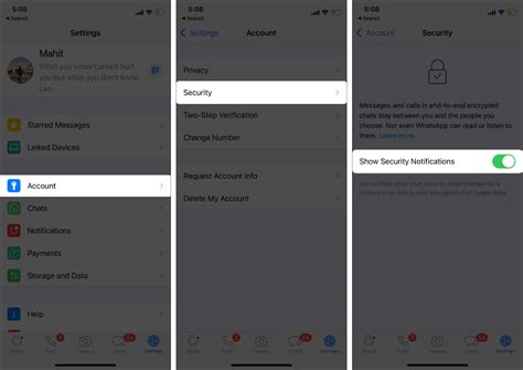 How to change WhatsApp security code on your smartphone