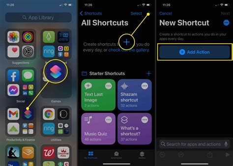 Change app icons with shortcuts ios 16