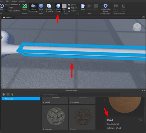 How to change current roblox studio material option to old one 