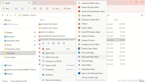 How to change default PDF reader from context menu