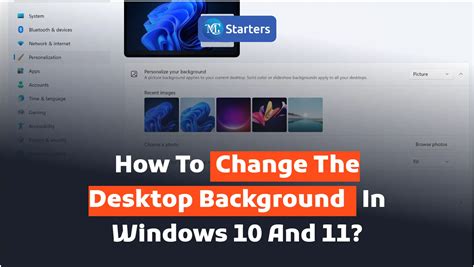 How to change desktop background on Windows 10