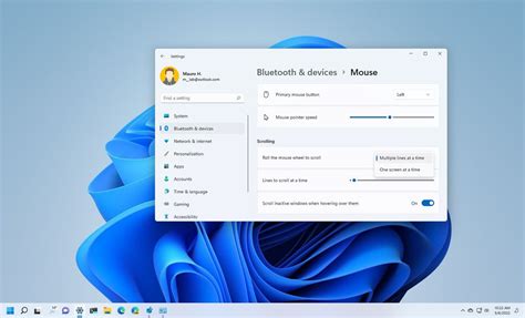 How to change mouse scrolling settings on Windows 11