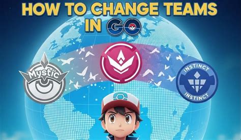 How to change teams in Pokémon Go