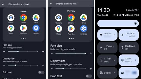 How to change the font size on stock Android