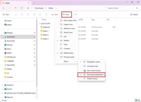 How to change the format of a file from File Explorer