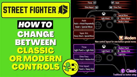 How to change to classic controls in Street Fighter 6