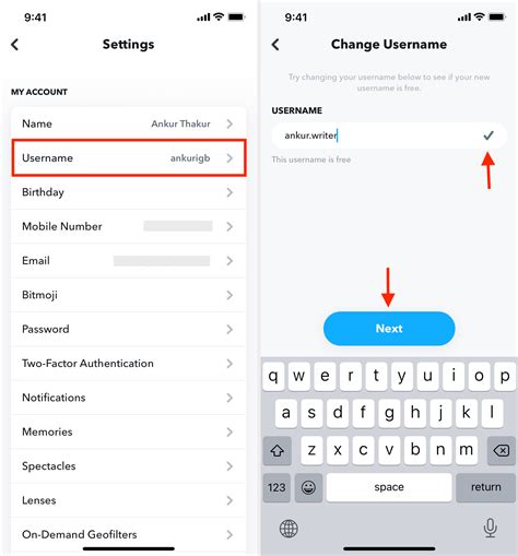 How to change your Snapchat username