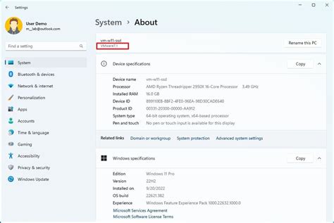 How to check PC model number from Settings