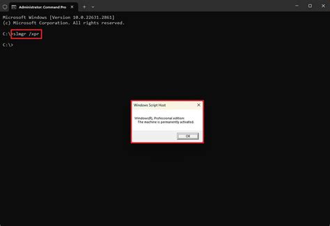 How to check Windows 11 activation status from Command Prompt
