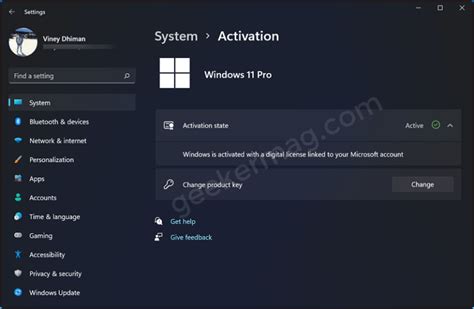 How to check Windows 11 activation status from Settings