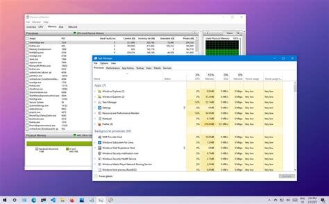 How to check app memory usage on Windows 10
