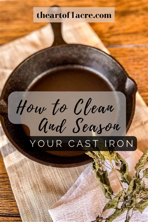 How to clean cast iron with a painted finish