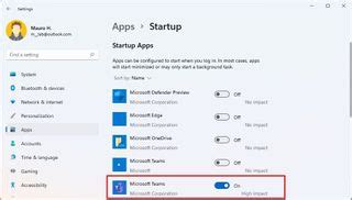How to configure app automatic start from Startup folder