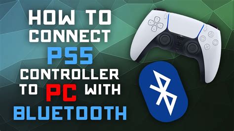 How to connect the PS5 DualSense controller to a PC