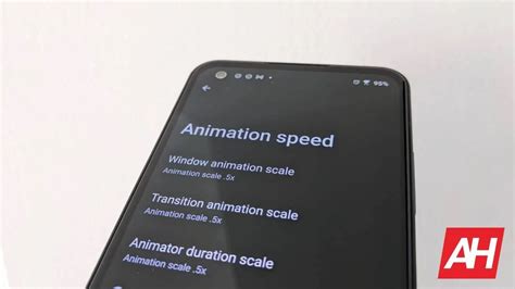 How to control UI animations on the ZenFone 9