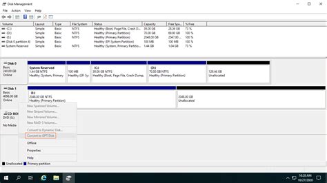 How to convert a drive from MBR to GPT on Windows 10