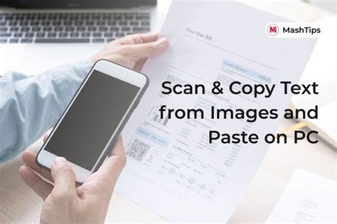 How to copy &amp; paste text from a photo