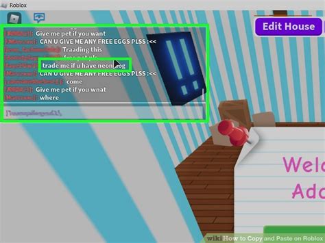 How to copy and paste on Roblox chat - Quora