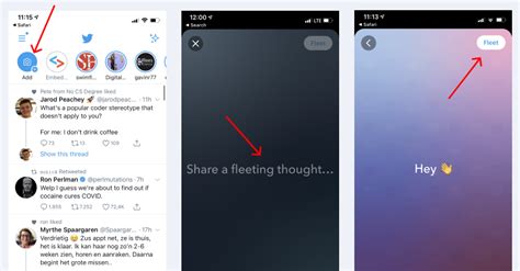 How to create a Twitter Fleet on iPhone