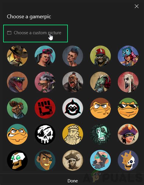 How to create a custom Xbox gamerpic using Windows 10 or 11