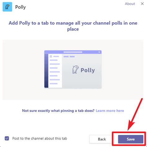 How to create a poll on Microsoft Teams using Polly