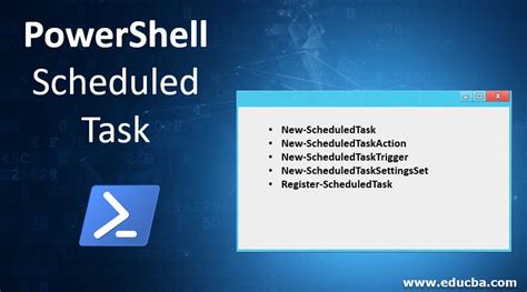 How to create a scheduled task using PowerShell