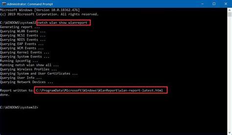 How to create a wireless report on Windows 11