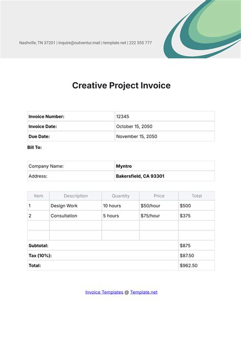 Fill In Invoice Template Free 1 Loren Humphreys