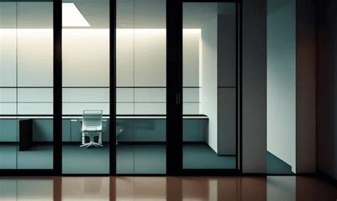 How to create zones with glass partition walls