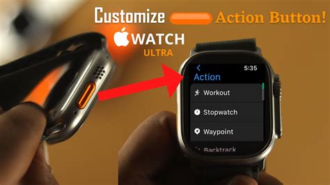 How to customize Action button on Apple Watch Ultra